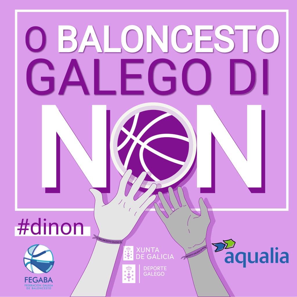 O Baloncesto Galego di NON á violencia contra as mulleres